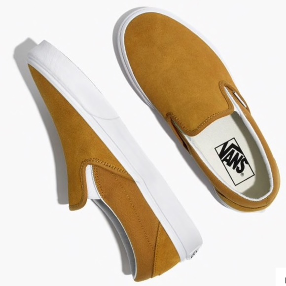 madewell x vans slip on